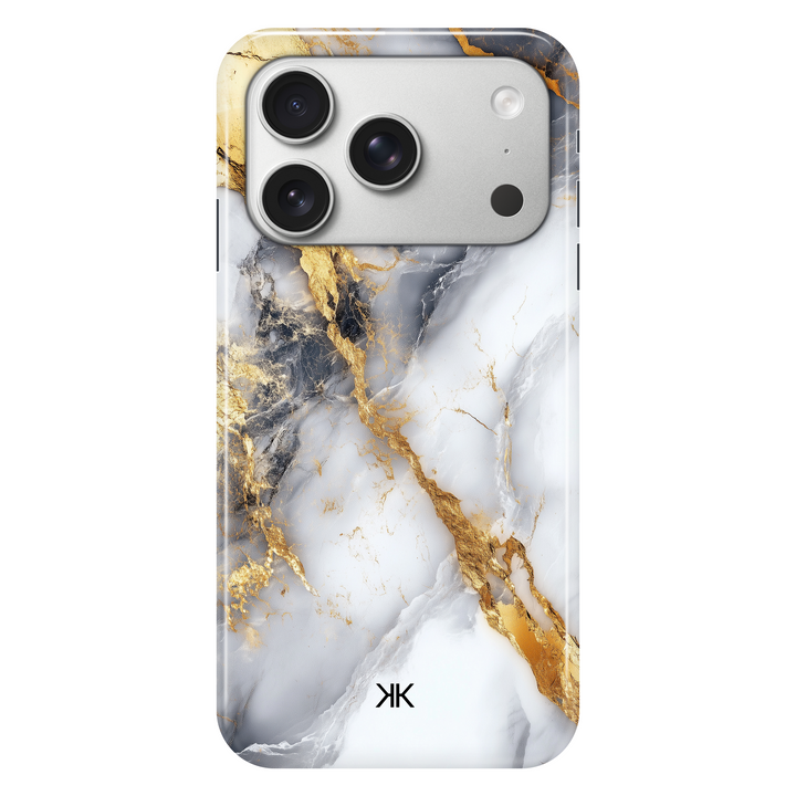 Marble Gold Lines phone case for iPhone 17 Pro