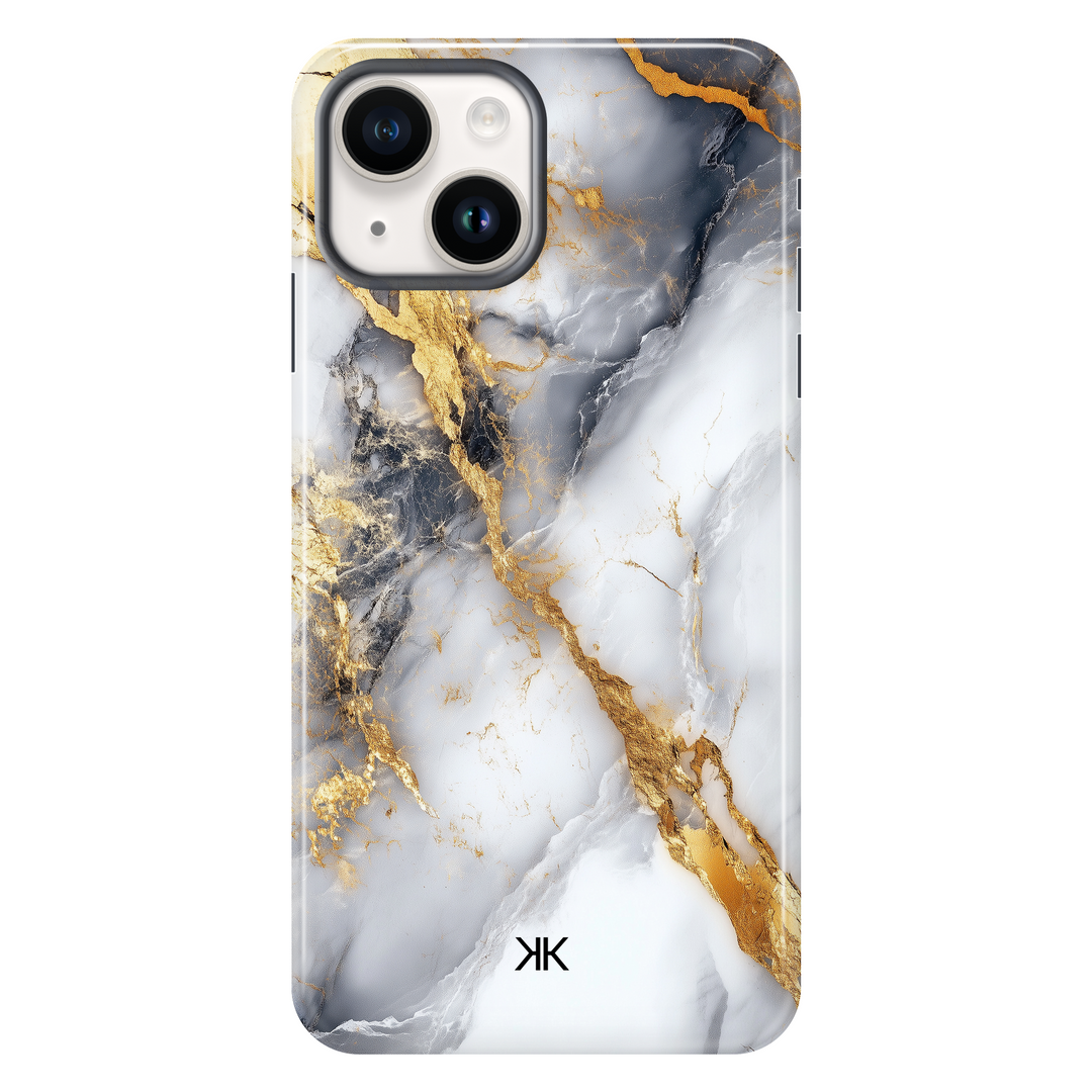 Marble Gold Lines Phone Case - Tough Case - iphone-14