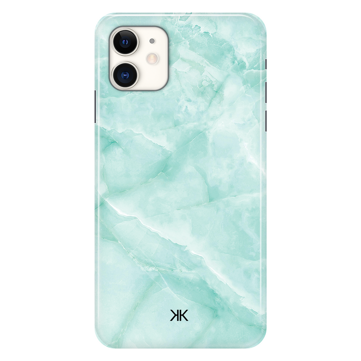 Marble Green phone case for iPhone 11