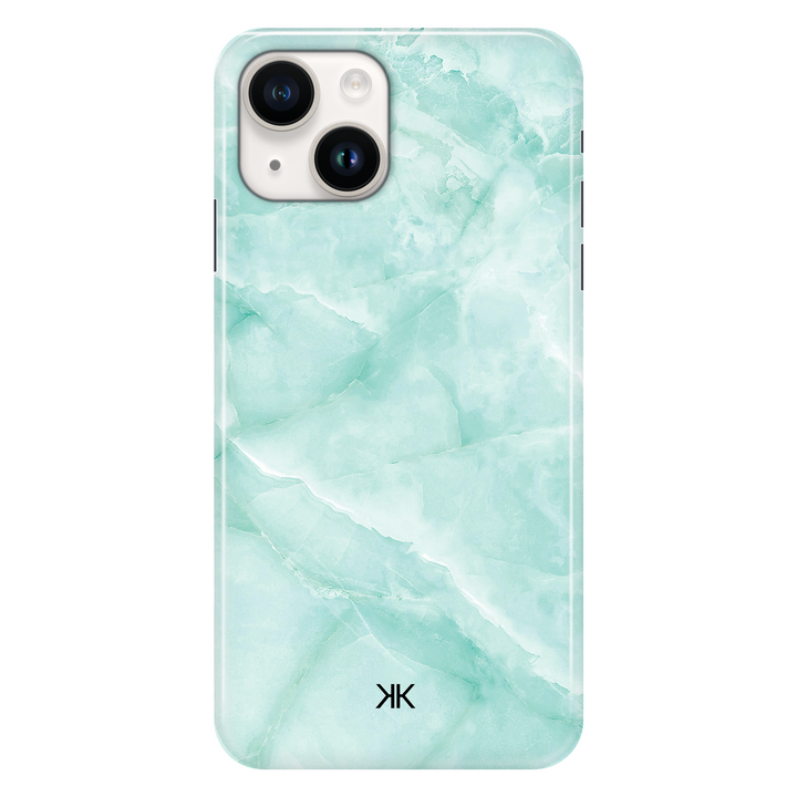 Marble Green phone case for iPhone 14