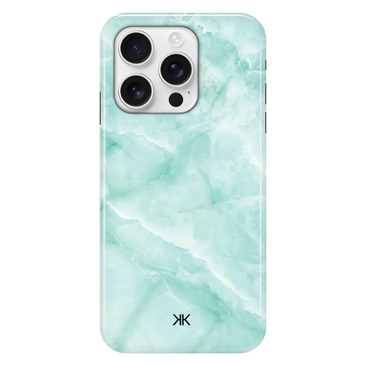 Marble Green phone case for iPhone 16 Pro