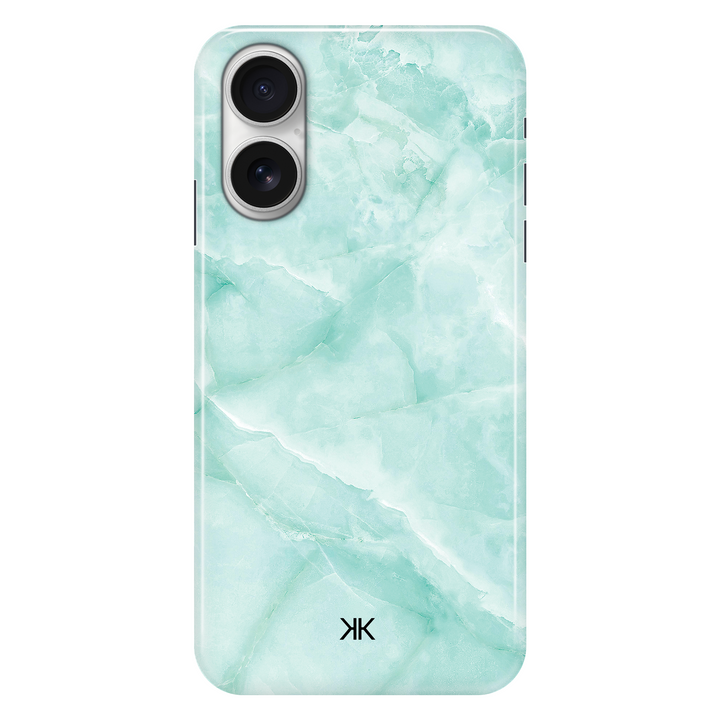 Marble Green phone case for iPhone 16