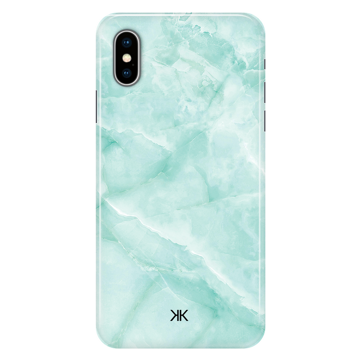 Marble Green phone case for iPhone X
