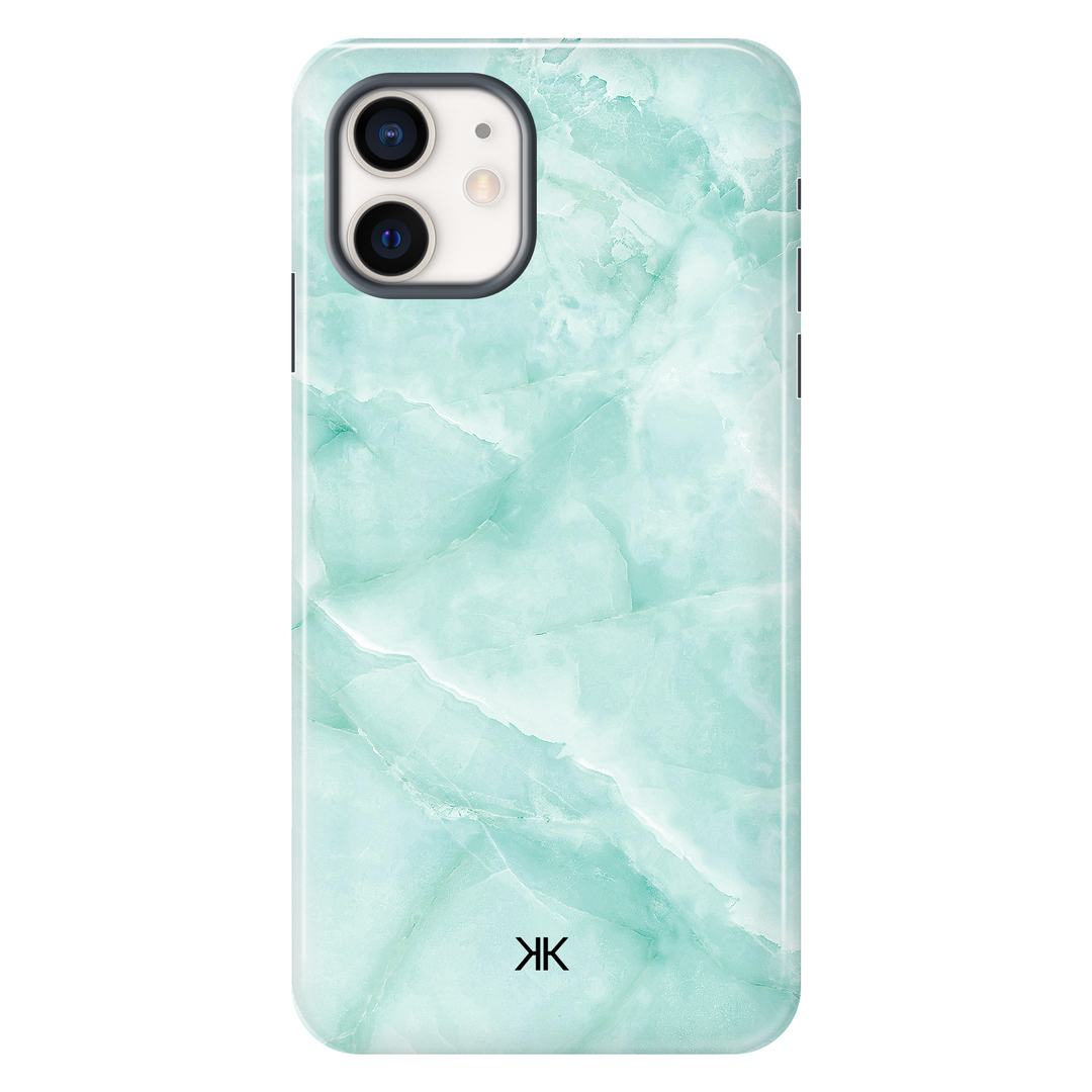 Marble Green Phone Case - Tough Case - iphone-12