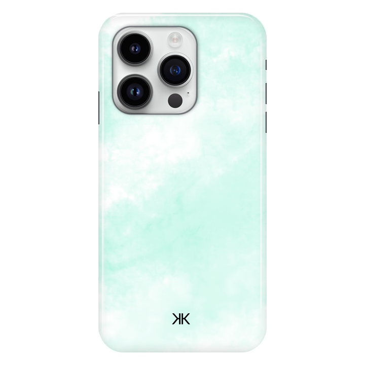 Pastel Matcha Tie Dye phone case for iPhone 14 Pro