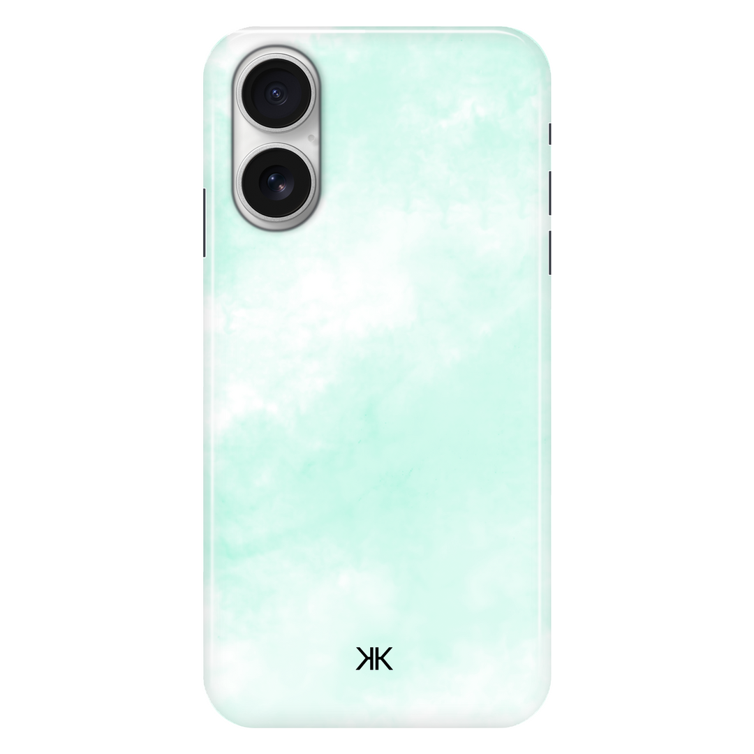 Pastel Matcha Tie Dye phone case for iPhone 16