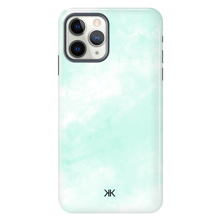 Pastel Matcha Tie Dye Phone Case - Tough Case - iphone-11-pro