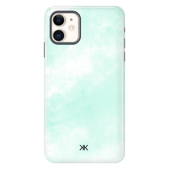 Pastel Matcha Tie Dye Phone Case - Tough Case - iphone-11