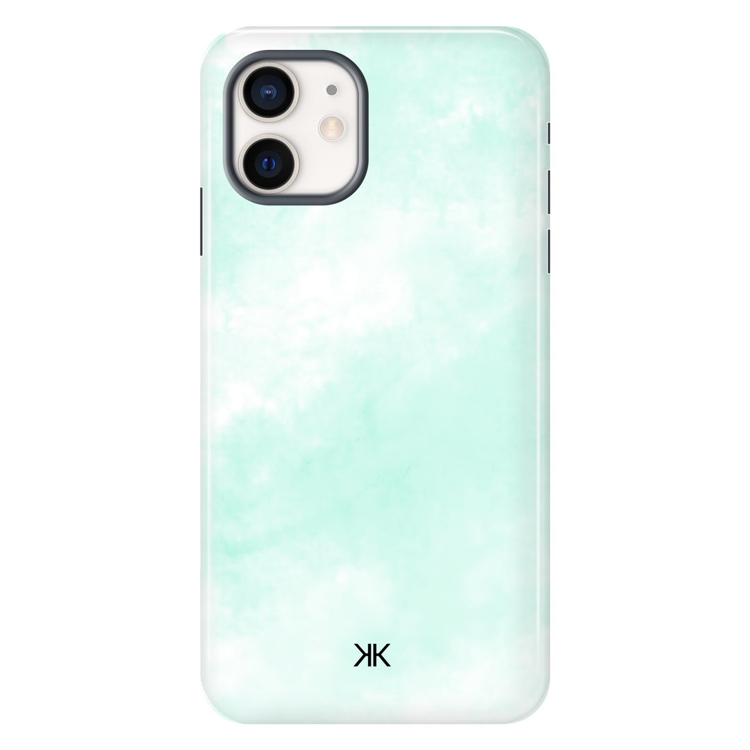 Pastel Matcha Tie Dye Phone Case - Tough Case - iphone-12
