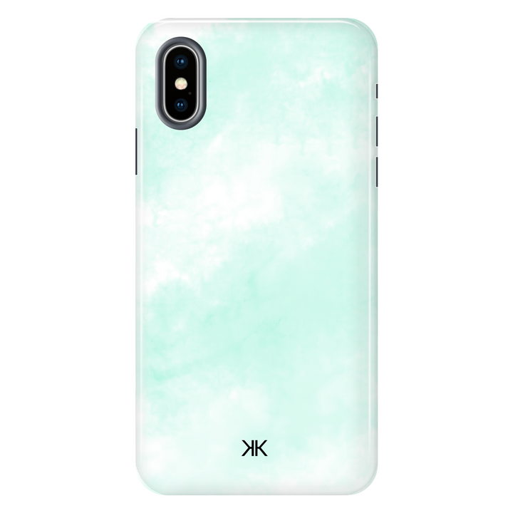 Pastel Matcha Tie Dye Phone Case - Tough Case - iphone-x