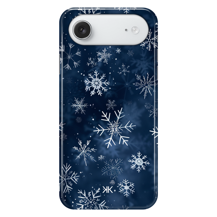 Midnight Snow Flakes phone case for iPhone 17 Air