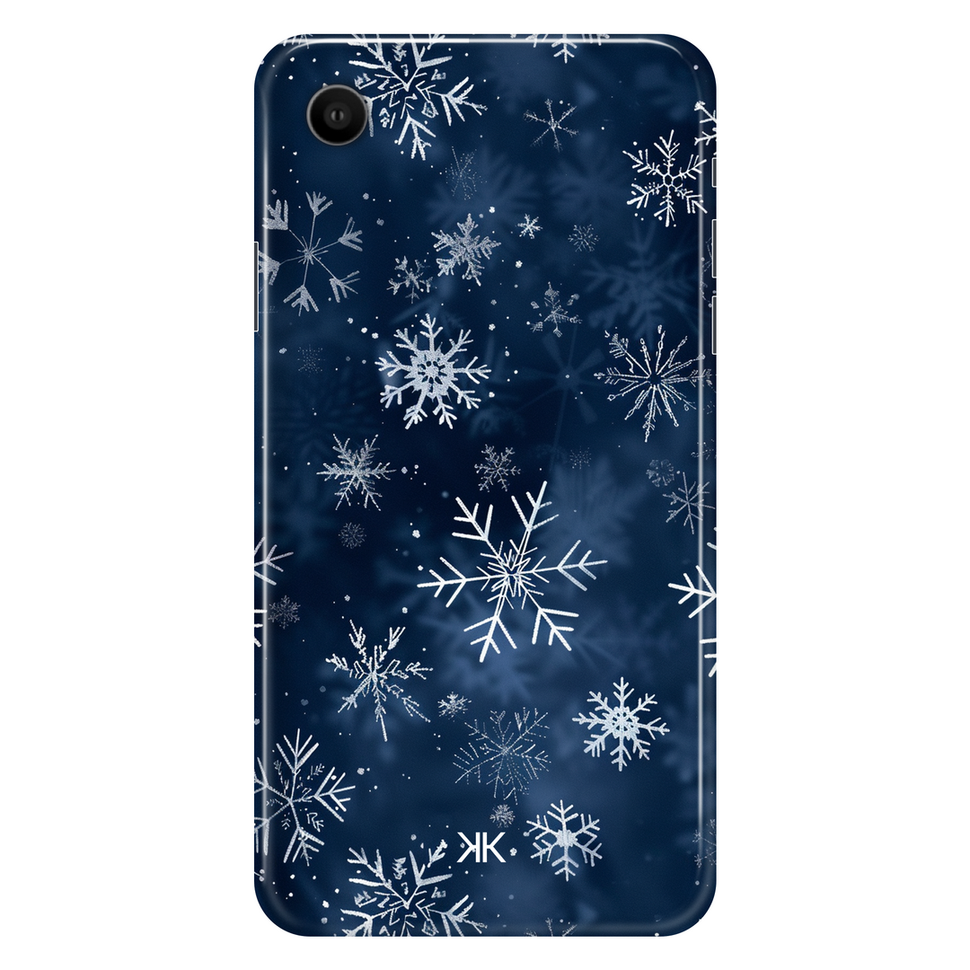 Midnight Snow Flakes phone case for iPhone XR