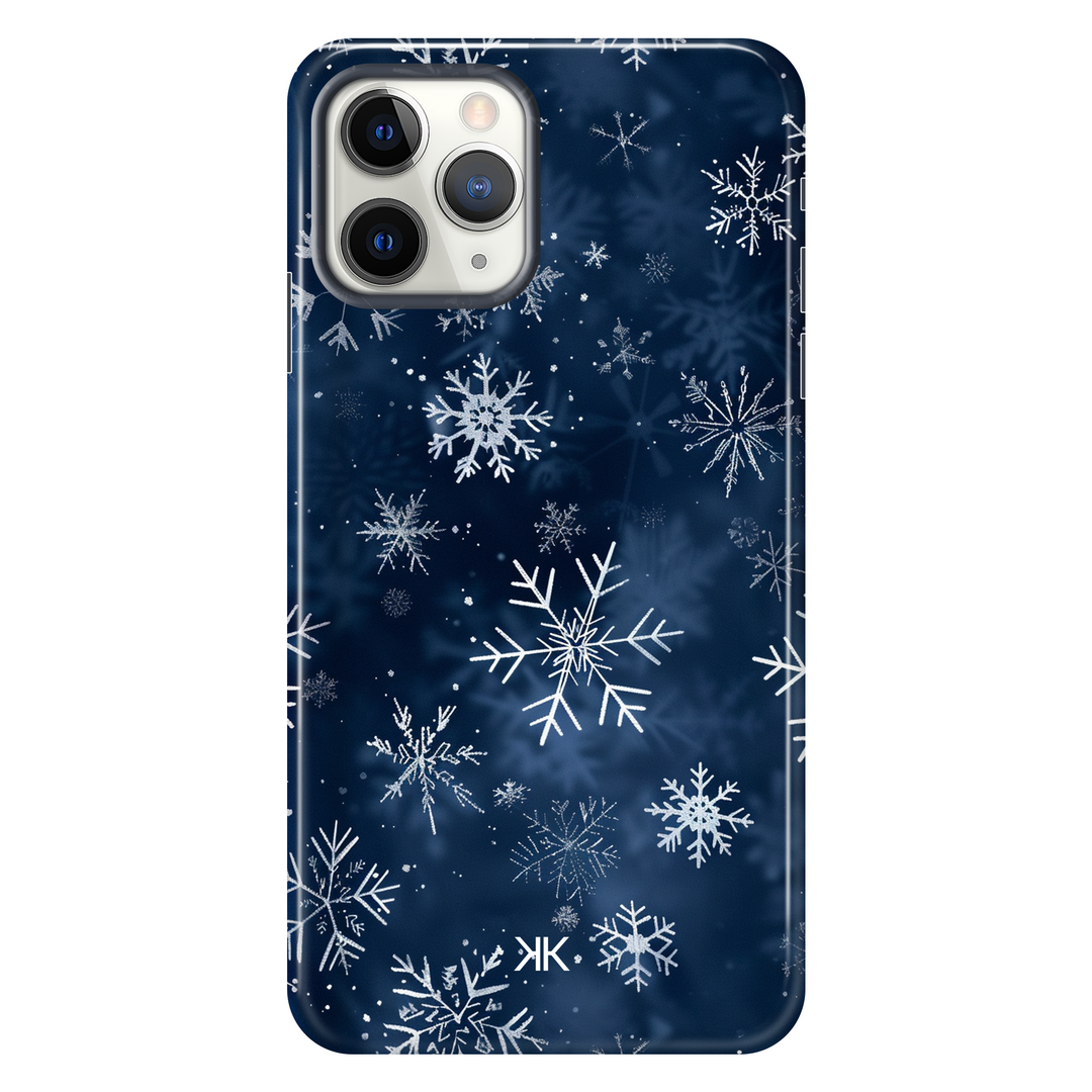 Midnight Snow Flakes Phone Case - Tough Case - iphone-11-pro