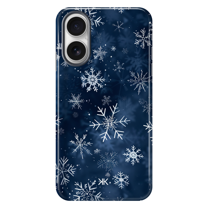 Midnight Snow Flakes Phone Case - Tough Case - iphone-16