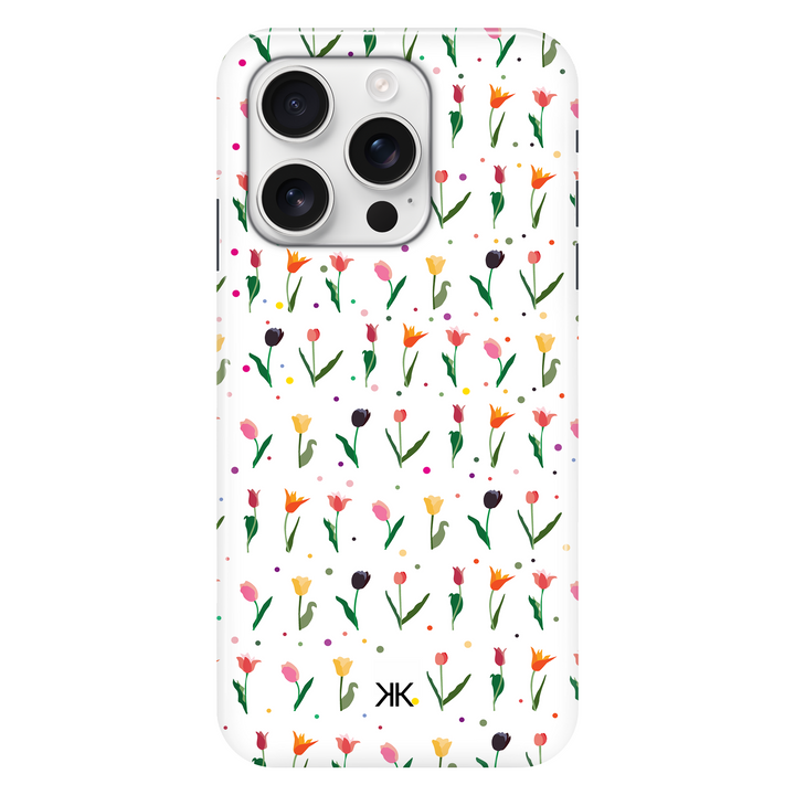 Tulips phone case for iPhone 16 Pro