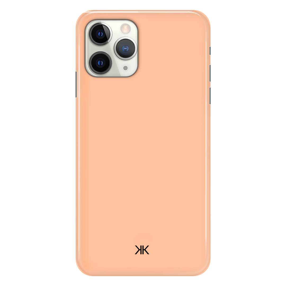 Pastel Peach phone case for iPhone 11 Pro