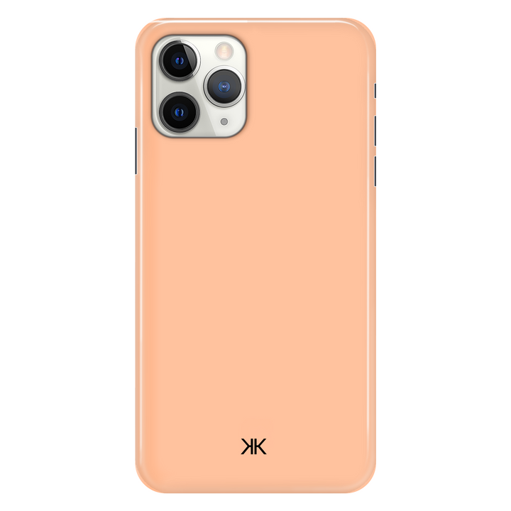 Pastel Peach phone case for iPhone 11 Pro