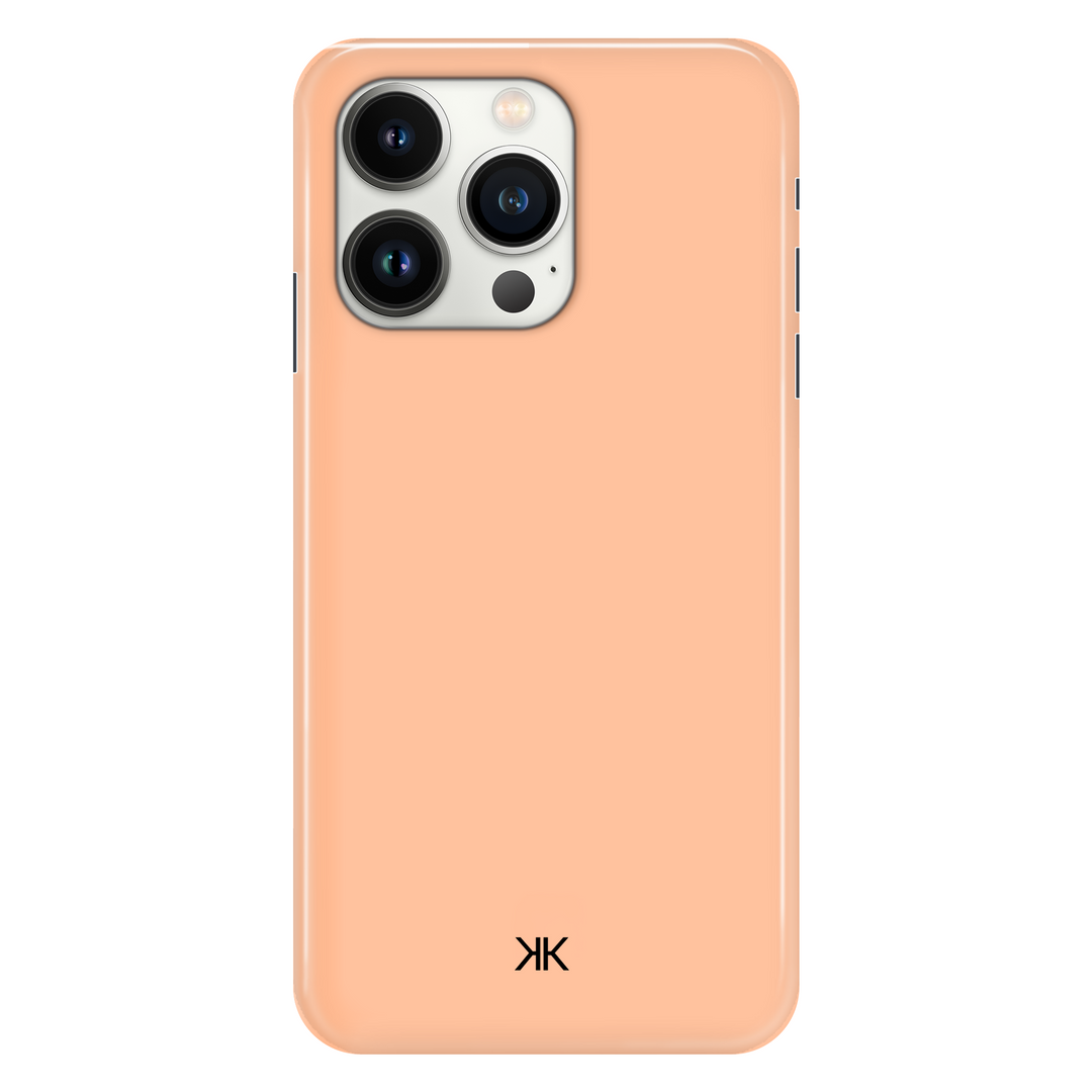 Pastel Peach phone case for iPhone 12 Pro