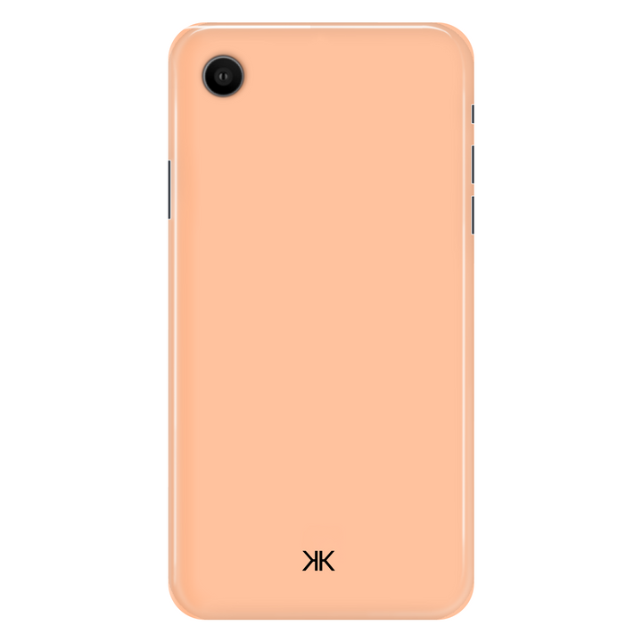 Pastel Peach phone case for iPhone XR