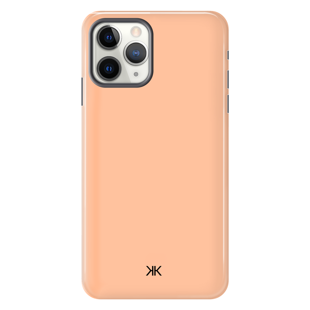 Pastel Peach tough phone case for iPhone 11 Pro