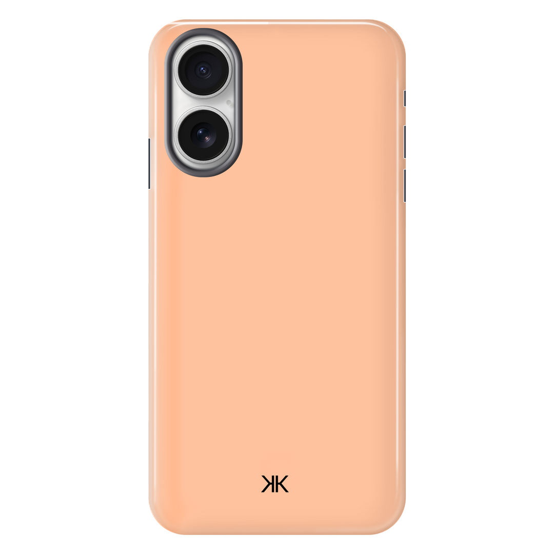 Pastel Peach tough phone case for iPhone 16