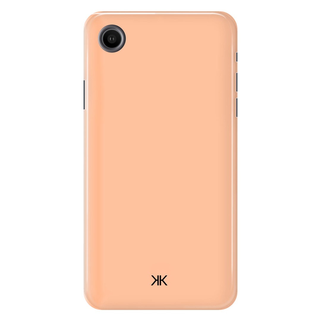 Pastel Peach tough phone case for iPhone XR