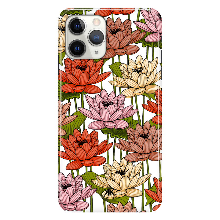 Floral Nenuphar phone case for iPhone 11 Pro