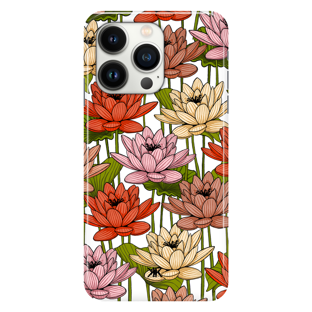 Floral Nenuphar phone case for iPhone 13 Pro