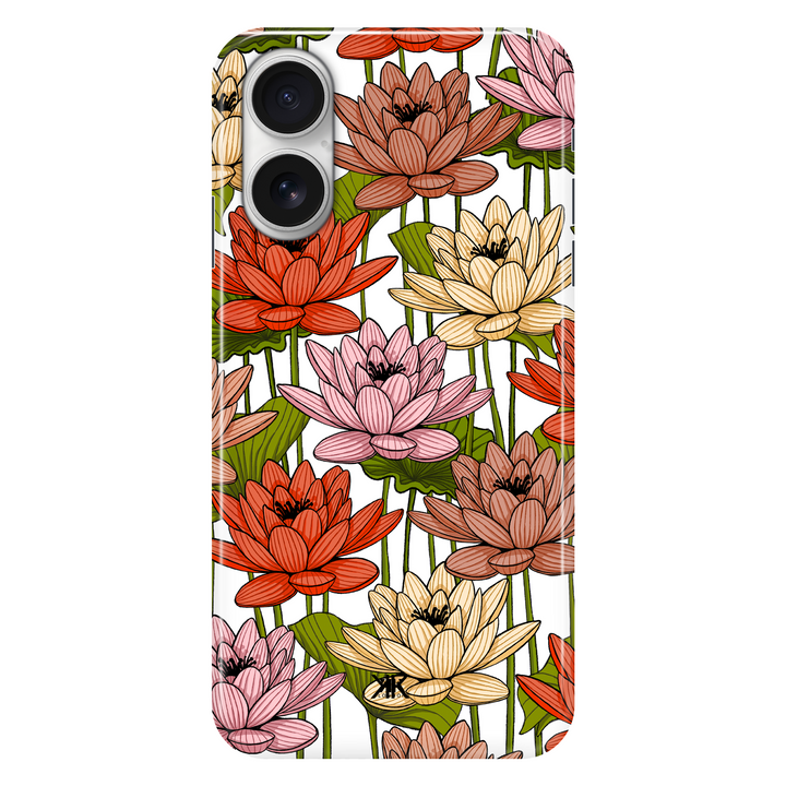 Floral Nenuphar phone case for iPhone 16