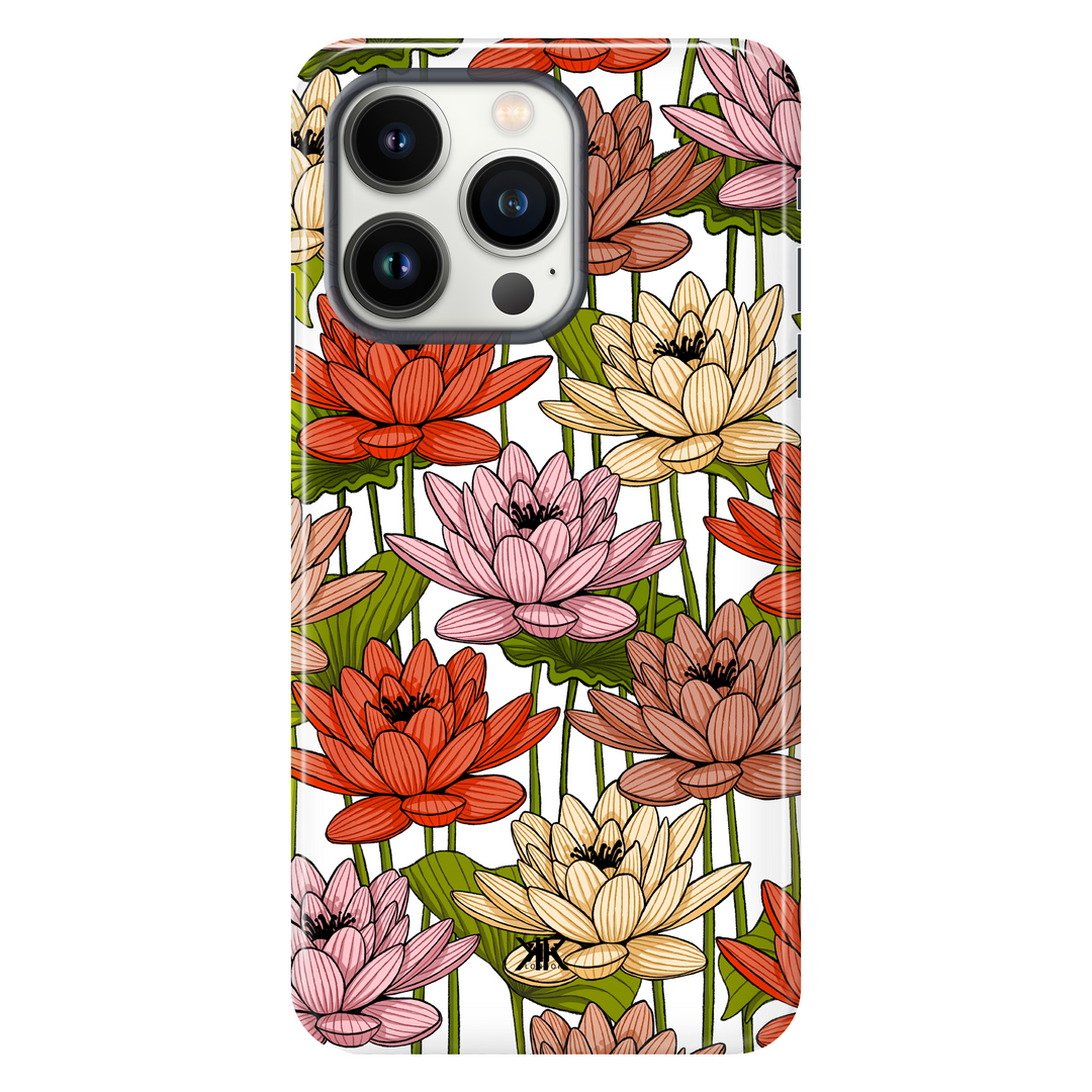 Floral Nenuphar Phone Case - Tough Case - iphone-13-pro