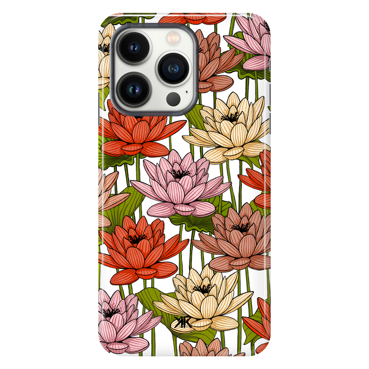 Floral Nenuphar Phone Case - Tough Case - iphone-13-pro