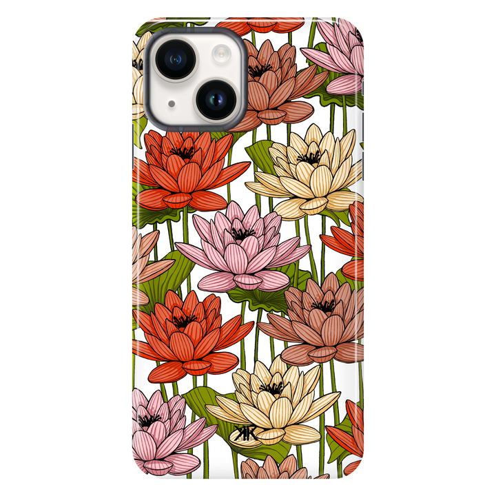 Floral Nenuphar Phone Case - Tough Case - iphone-14