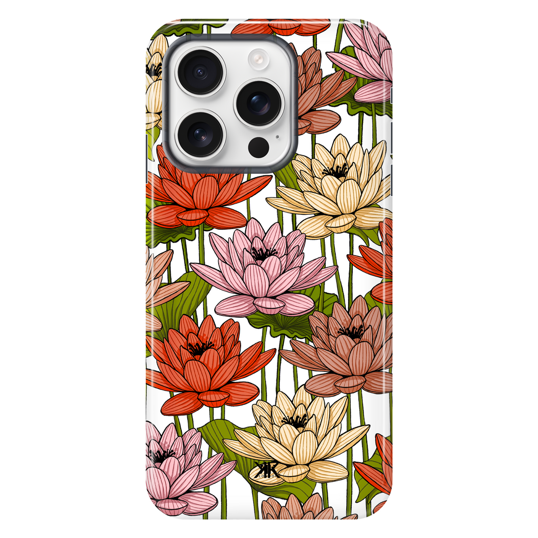 Floral Nenuphar Phone Case - Tough Case - iphone-16-pro