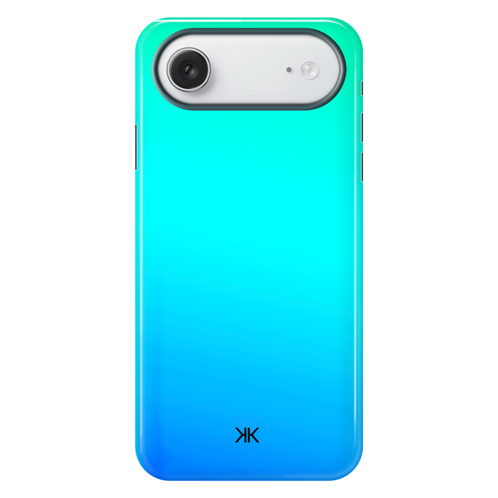 Neon Aqua Blue Phone Case - Tough Case - iphone-17-air