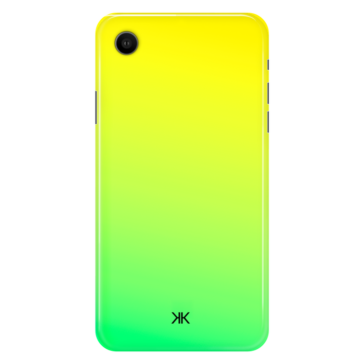 Neon Green Yellow phone case for iPhone XR