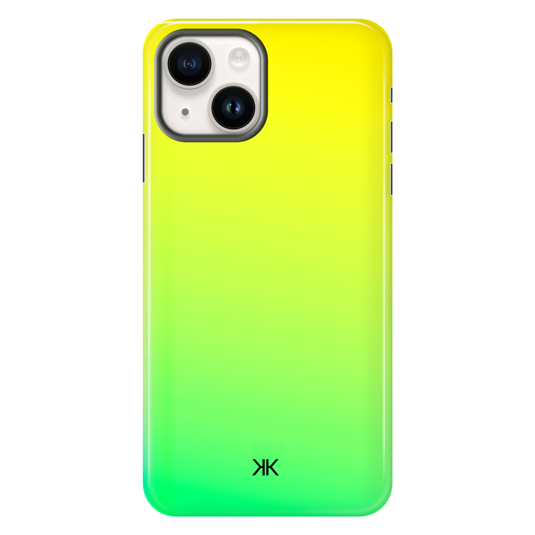 Neon Green Yellow Phone Case - Tough Case - iphone-14