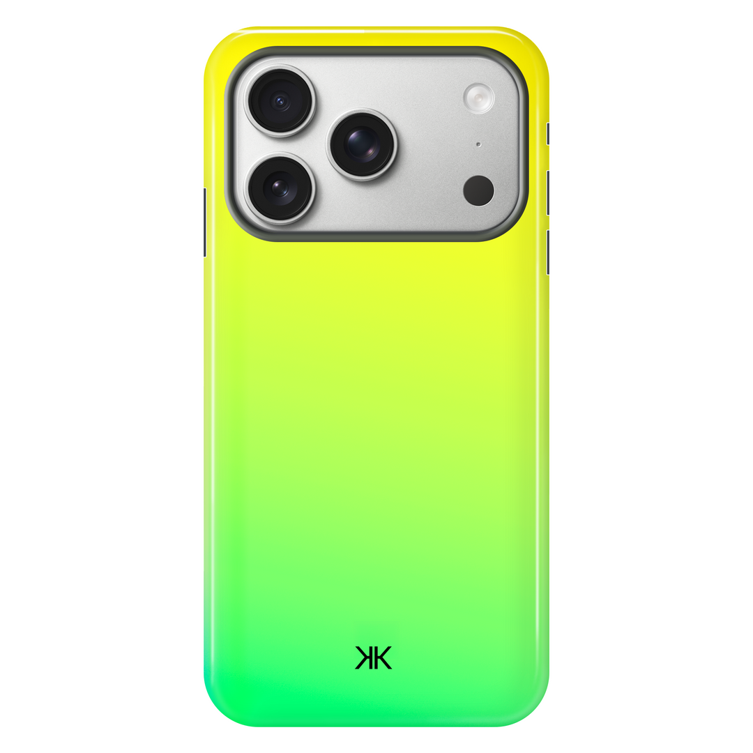 Neon Green Yellow Phone Case - Tough Case - iphone-17-pro
