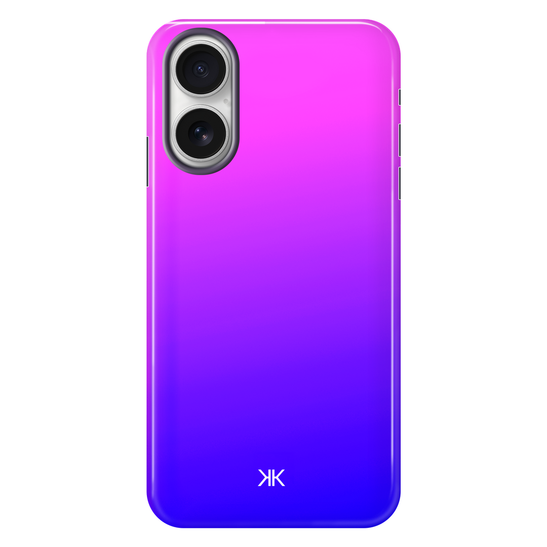 Neon Pink Blue Phone Case - Tough Case - iphone-16