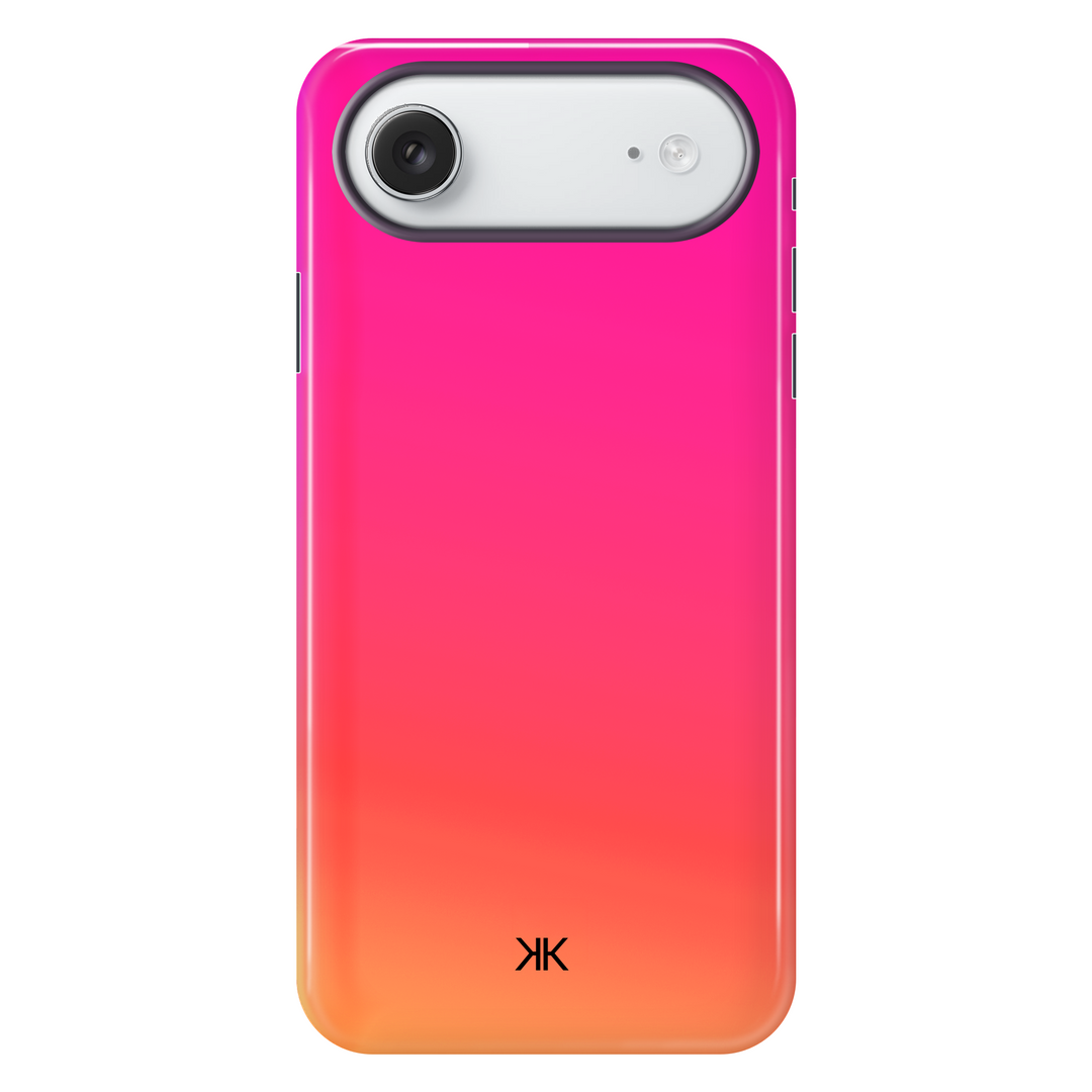 Neon Pink Orange Phone Case - Tough Case - iphone-17-air