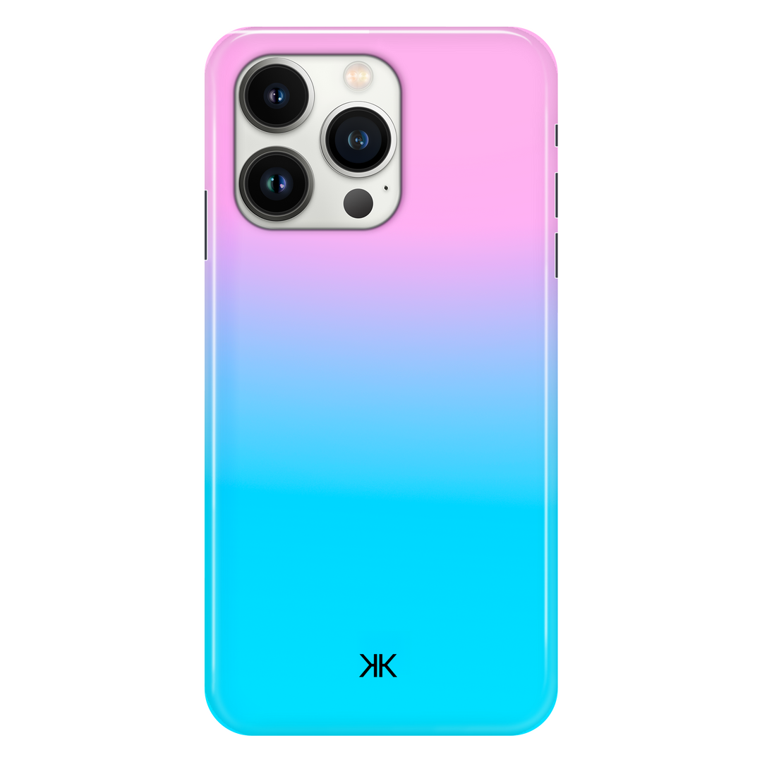 Neon Rose Blue phone case for iPhone 13 Pro