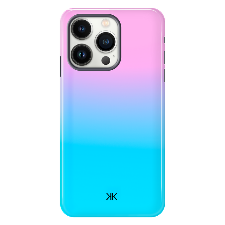 Neon Rose Blue Phone Case - Tough Case - iphone-13-pro