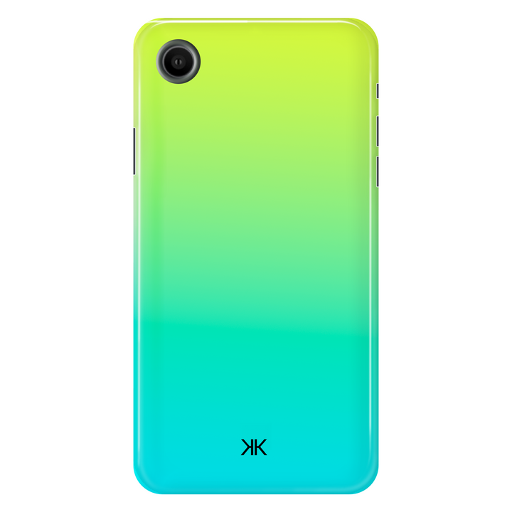 Neon Yellow Aqua Phone Case - Tough Case - iphone-xr