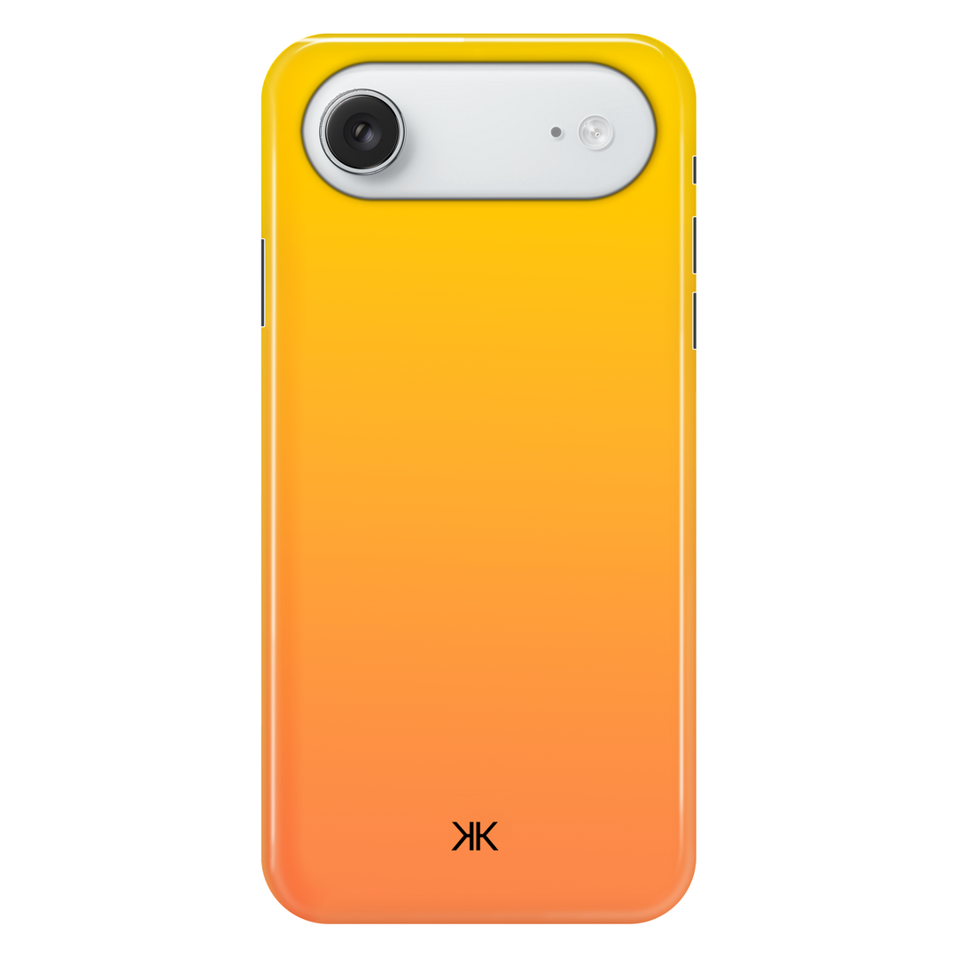 Neon Yellow Orange phone case for iPhone 17 Air