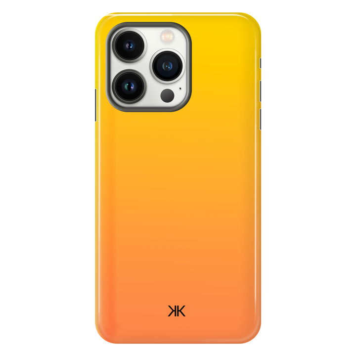 Neon Yellow Orange Phone Case - Tough Case - iphone-13-pro