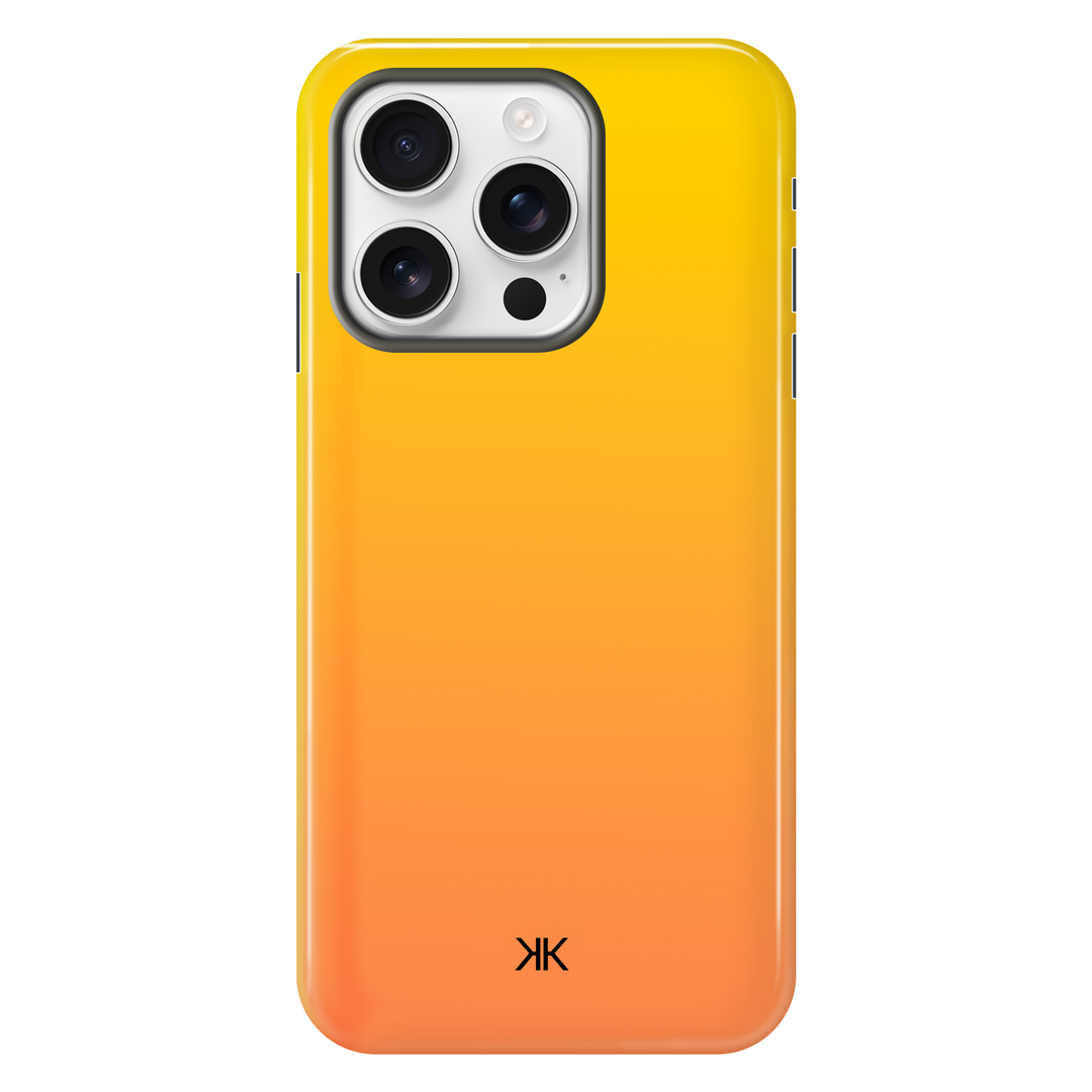 Neon Yellow Orange Phone Case - Tough Case - iphone-16-pro