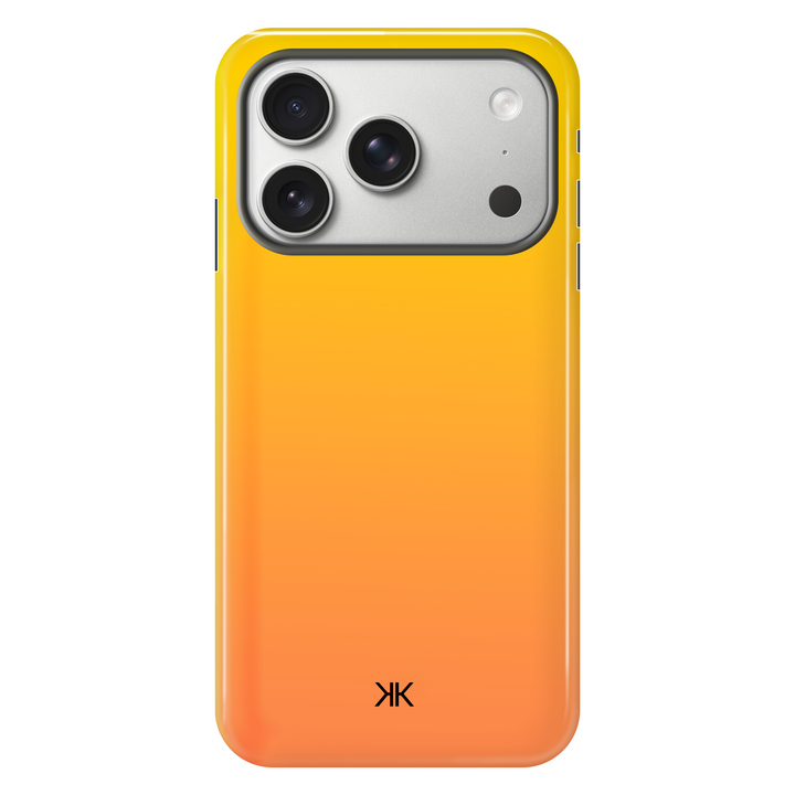 Neon Yellow Orange Phone Case - Tough Case - iphone-17-pro