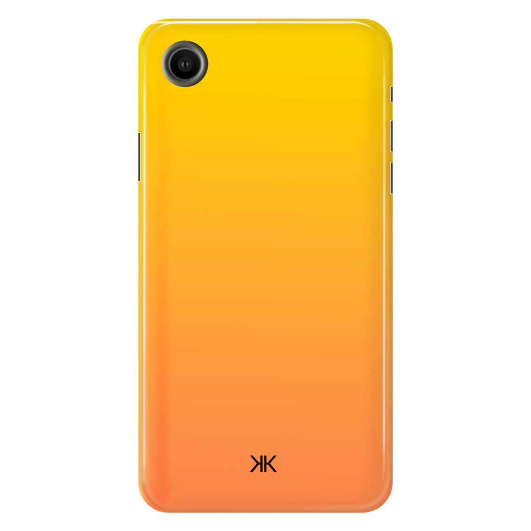 Neon Yellow Orange Phone Case - Tough Case - iphone-xr