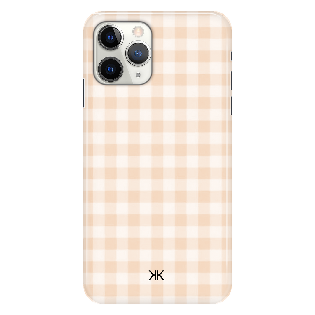 Gingham Orange phone case for iPhone 11 Pro