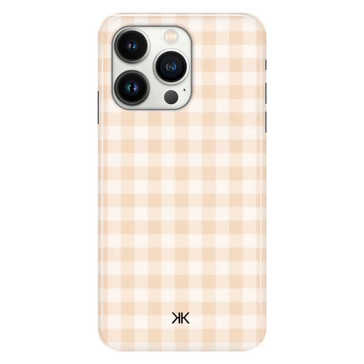 Gingham Orange phone case for iPhone 13 Pro