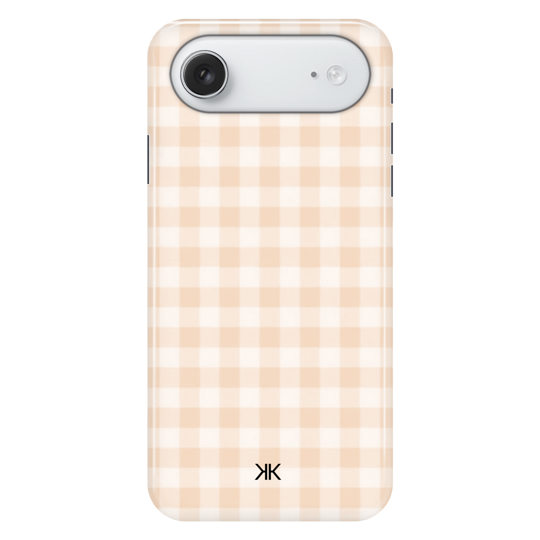 Gingham Orange phone case for iPhone 17 Air